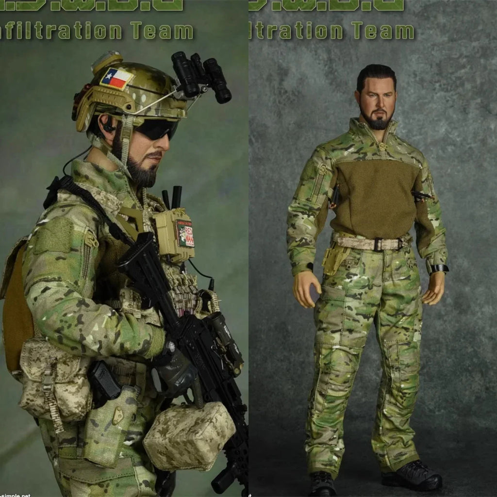 EASY&SIMPLE ES 26051S 1/6 Scale N.S.W.D.G Infiltration Team Sealteam Full Set 12" Action Figure Model Toys For Fans Collection