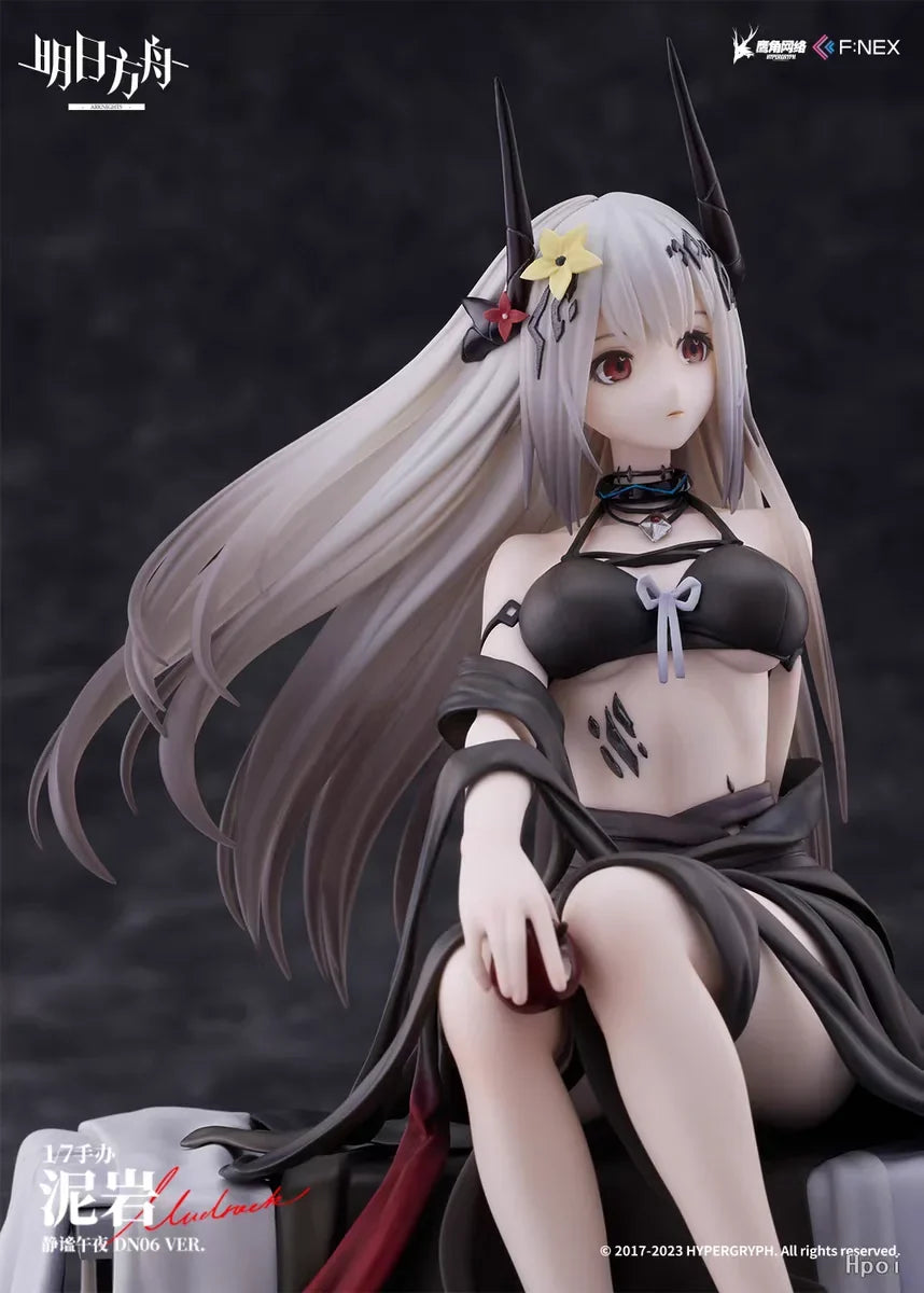 In Stock NEX Arknights Mudrock Swimsuit Tranquil Midnight DN06 Figure Action Collectible Model  Assemble Toys Gift