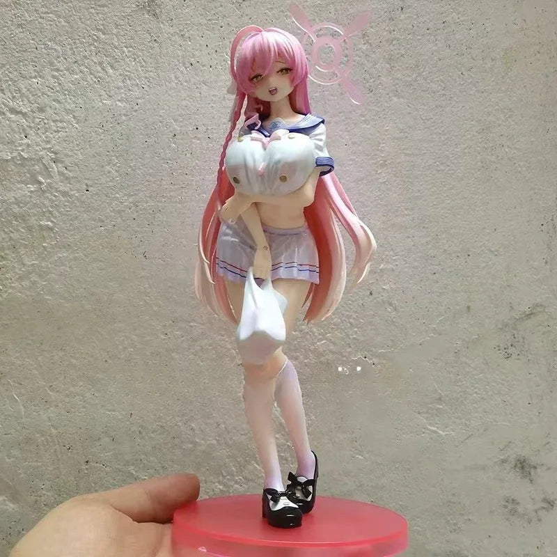 Epic-Works Blue Archive Figure Urawa Hanako 1/7 Anime Girl Pvc Action Figure Toy Adult Statue Game Collection Model Doll 27cm