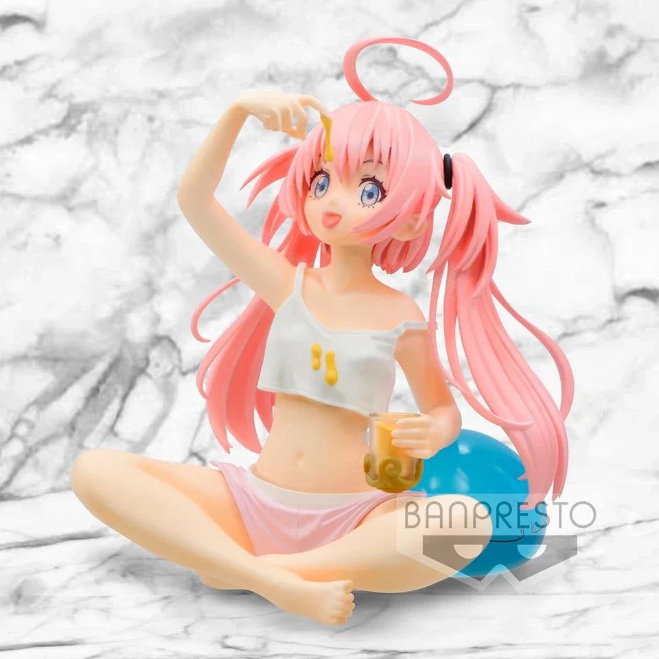 Bandai Original Instock 22Cm That Time I Got Reincarnated As A Slime Shion Secretary Trench Coat Pvc Action Figure Model Toys
