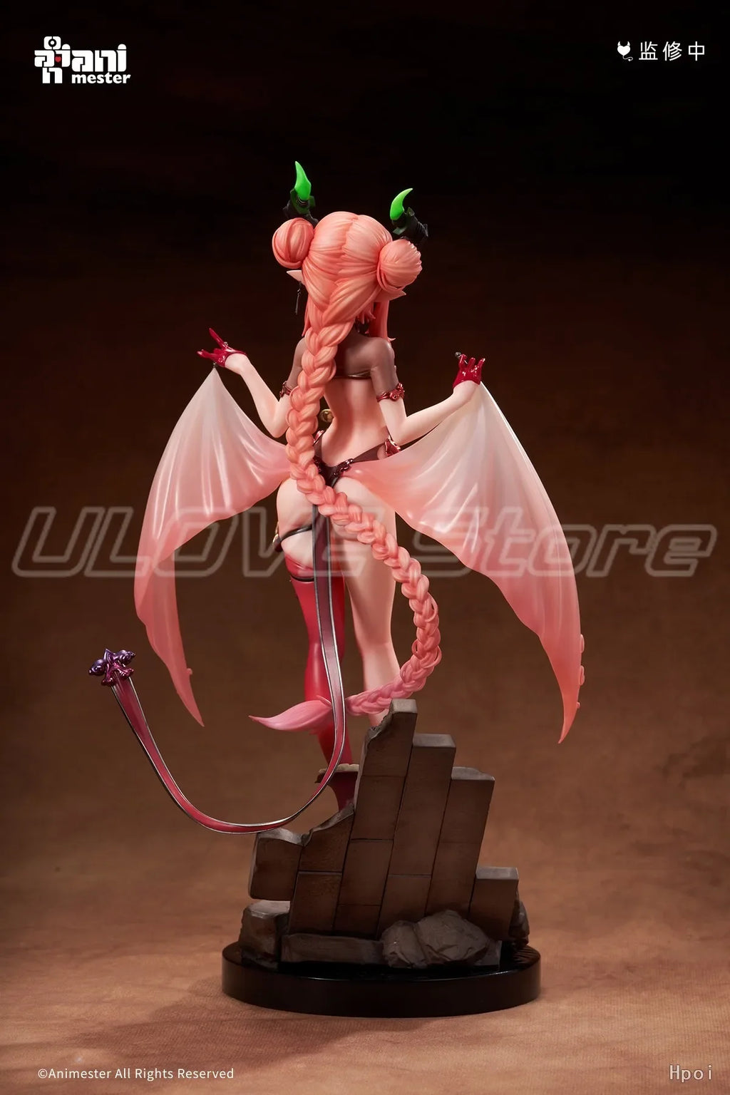 In Stock Original AniMester Little Succubus Fangko Anime Figure Model Collection Gift Toys