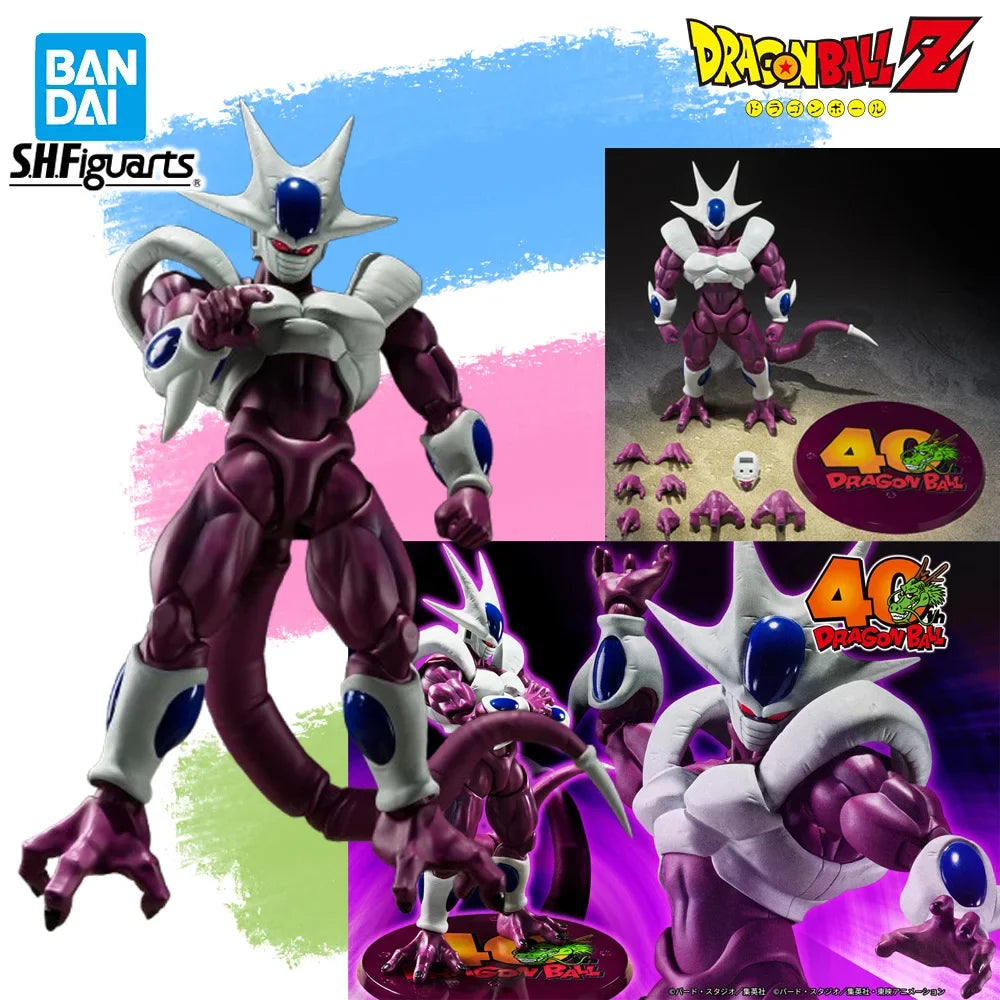 In Stock Genuine BANDAI SHFiguarts Dragon Ball Z 40th Anniversary Reissue Edition Final Form Cooler Figure Anime Action Model