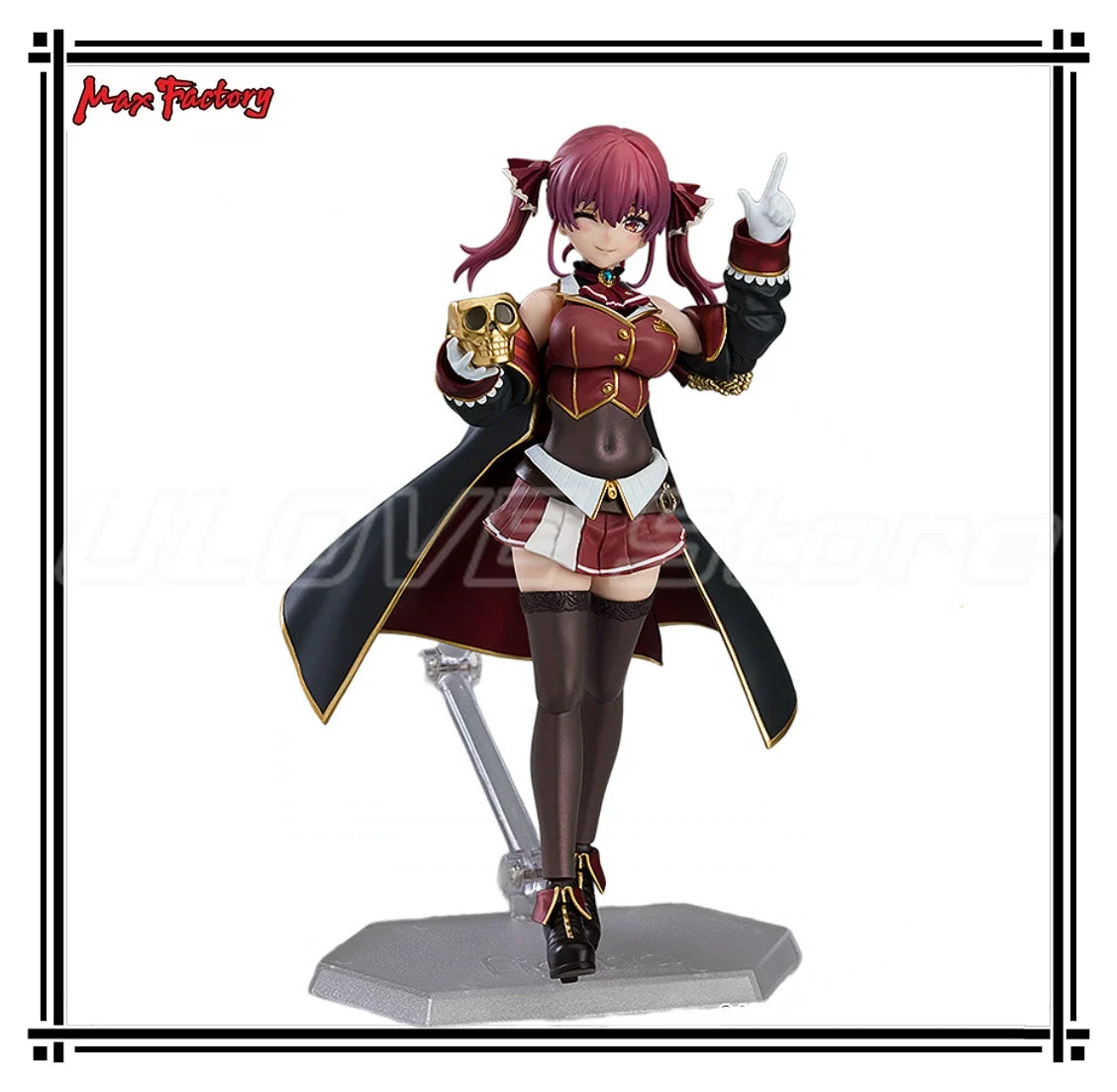Original Max Factory Figma#577 Hololive Houshou Marine Anime Figure Model