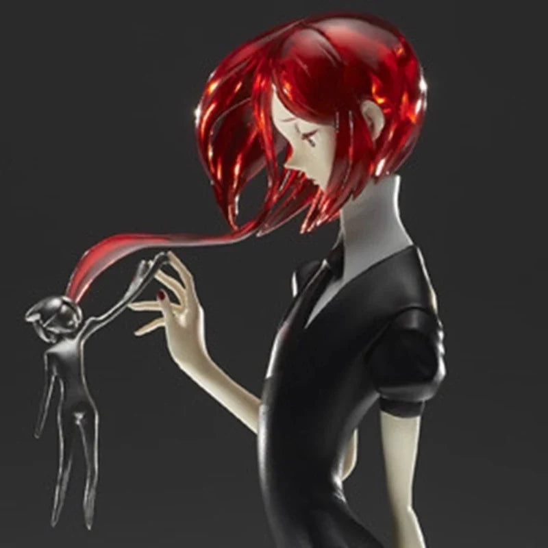 Gem Country Surrounding Cinnabar White Model Handmade Unpainted Humanoid Resin Model Anime Surrounding Toys Desktop Collectibles