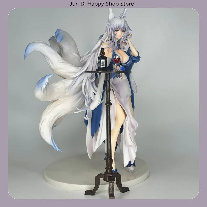 Azur Lane Shinano Tsukuyomi Ten Nights Dress Anime Figure Model Statue Collectible Desktop Decoration Ornament Gift for Fans