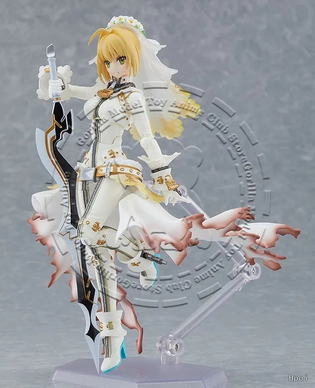 In Stock Original Genuine Max Factory figma #559 Nero Claudius Bride Fate Grand Order 150mm Action Figure Collectible Gift