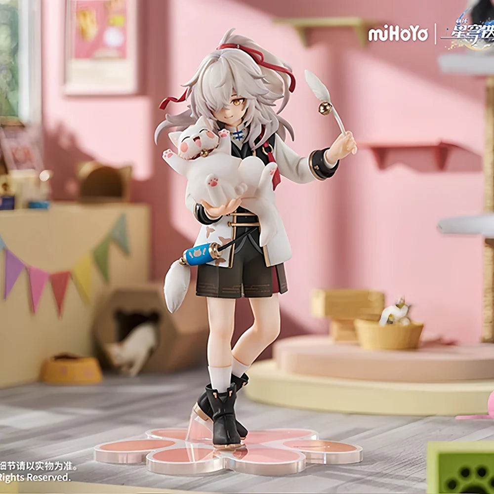 20cm RIBOSE RISE UP Honkai Star Rail Little Dot Katze Serie Jing Yuan Anime Actionfigur Modell Spielzeug Geschenk für Geburtstag