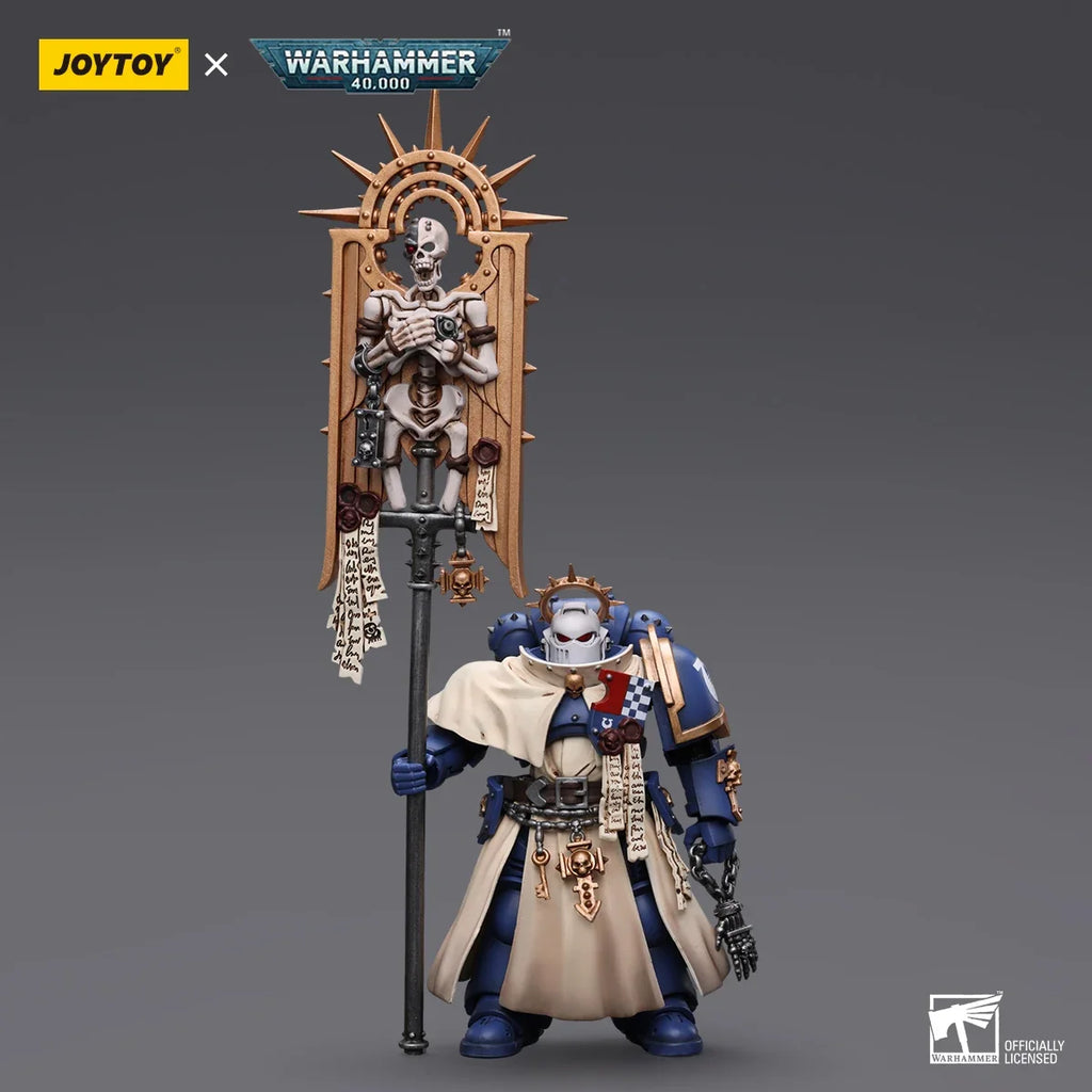 JOYTOY Warhammer 40K 1/18 Scale Ultramarines Bladeguard Ancient Action Figure Model Toys For Collection