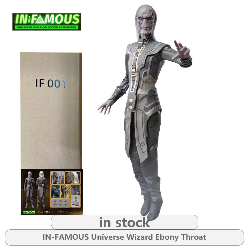 IN-FAMOUS Original Avengers 41\6 Actionfiguren-Serie Space Wizard Umu Throat\IF001\IF002 Actionfiguren-Modellspielzeug Bewegliches Modell