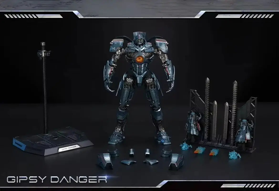 In Stock  25cm GIPSY DANGER Movable Anime Action Figure Collection Model Toys Mecha DIECAST ACTION FIGURE