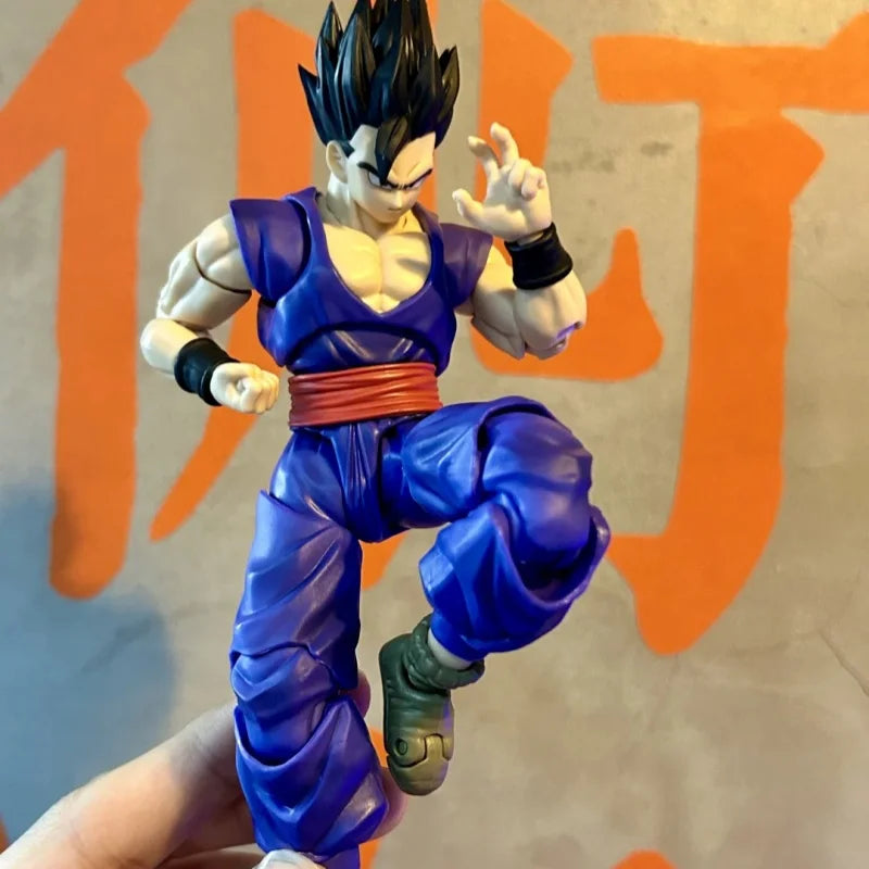 New Arrival Dragon Ball Z Ultimate Gohan Shf Replica Action Figure Pvc Statue Desktop Decoration Collecte Kid Birthday Toy Gifts