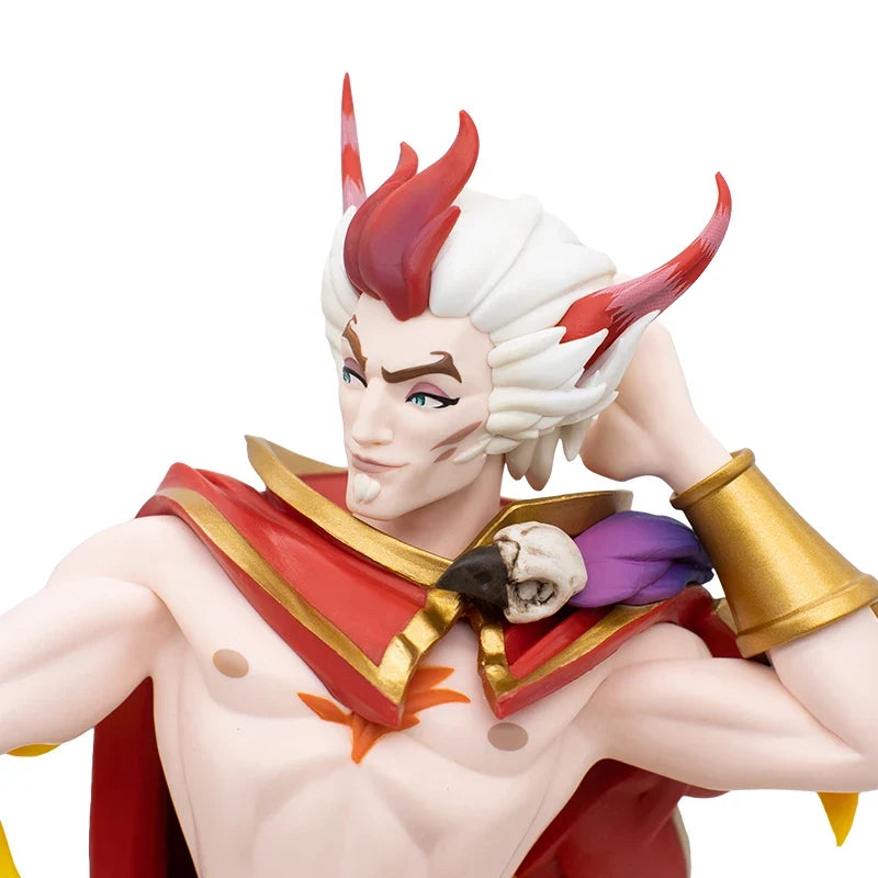 LOL Xayah Rakan figurine sculpture collectible game figurine ornament