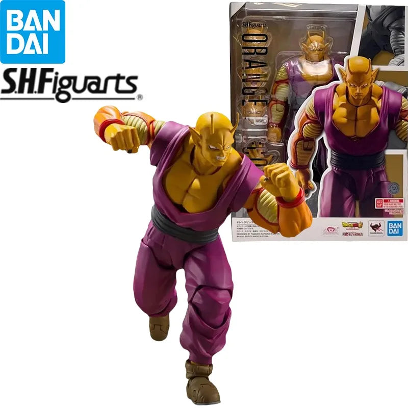 Auf Lager Bandai S.H.Figuarts SHF Dragon Ball Super Hero Orange Piccolo Anime-Figur Action-Modell Sammlerstücke Geschenk