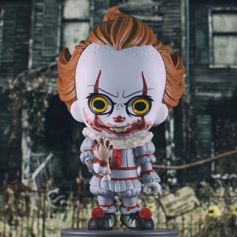 In Stock 100% Original Hottoys Cosbaby Pennywise It Movie Character Model Collection Artwork Q Version Doll Christmas Gifts Toys