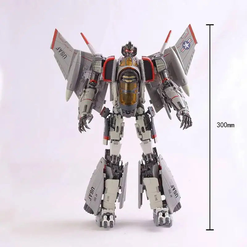 Thunder Warrior SX01 SX-01 Blitzwing Masterpiece Transformation Action Figure Toy Movie Model KO SS65 28cm Deformation Car Robot