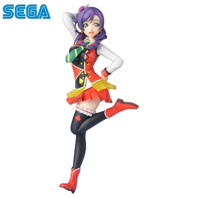 In Stock Sega Original Lovelive! Toujou Nozomi Action Figure Model Doll Brand New Boxed Toys Model Garage Collectible Ornaments