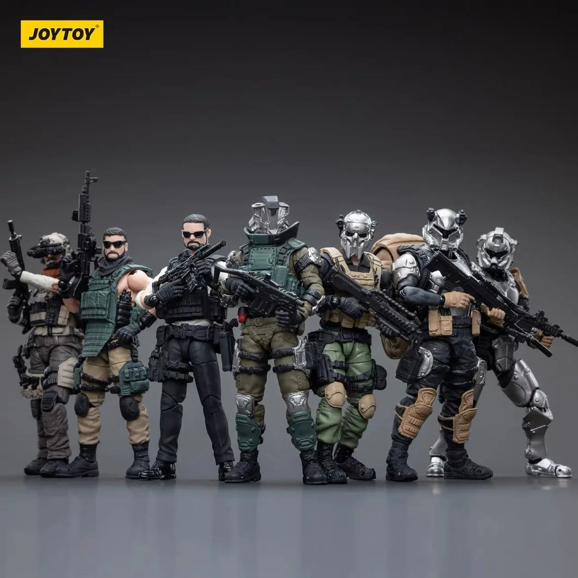 in Stock JOYTOY 1/18 10.5cm Action Figures Yearly Army Builder Promotion Pack Anime Collection Model