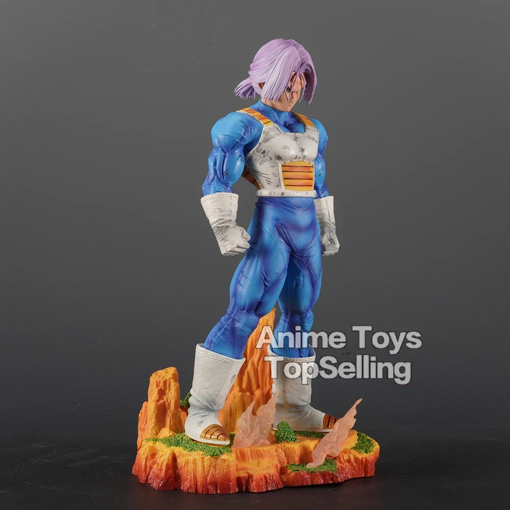 30cm/11.81in Anime Dragon Ball Z Trunks Figure Two heads Action Figures PVC Statue Collection Model Toys for Children Gifts