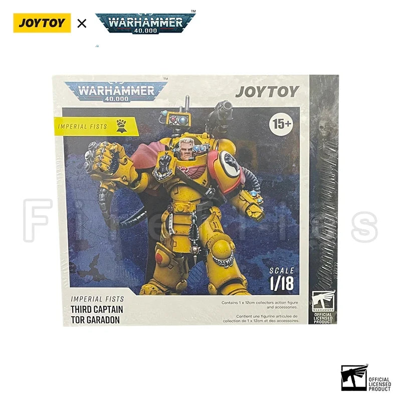 1/18 JOYTOY Action Figure (4PCS/SET) 40K Fists Heavy Intercessors Set Anime Model Toy