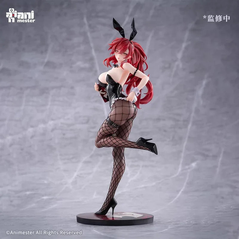 AniMester Aki Bunny Girl 1/6 Scale Anime Figure Authentic In Stock Anime Convention Exclusive Collectible Statue For Collectors