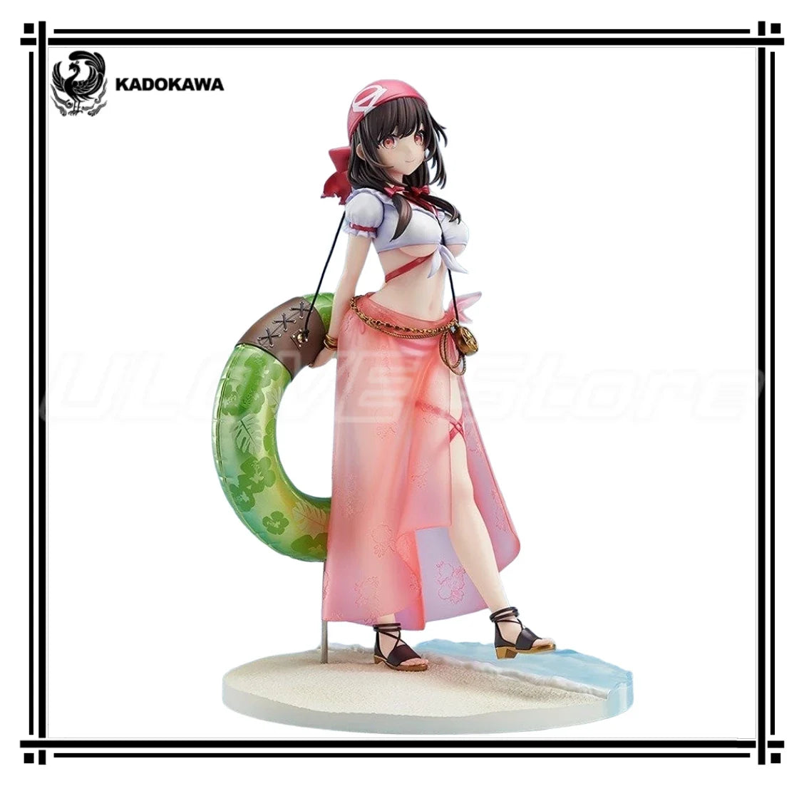 Original KADOKAWA KDcolle Kono Subarashii Sekai Ni Shukufuku O! Yunyun Anime Figures Models Collection Gifts Toys
