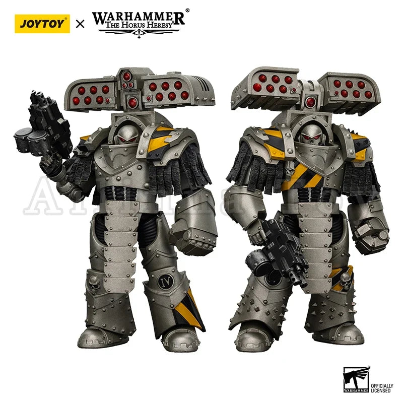 JOYTOY 1/18 Action Figure The Horus Heresy Iron Warriors MKlll Tactical Tyrant Siege Terminator Anime Military Model