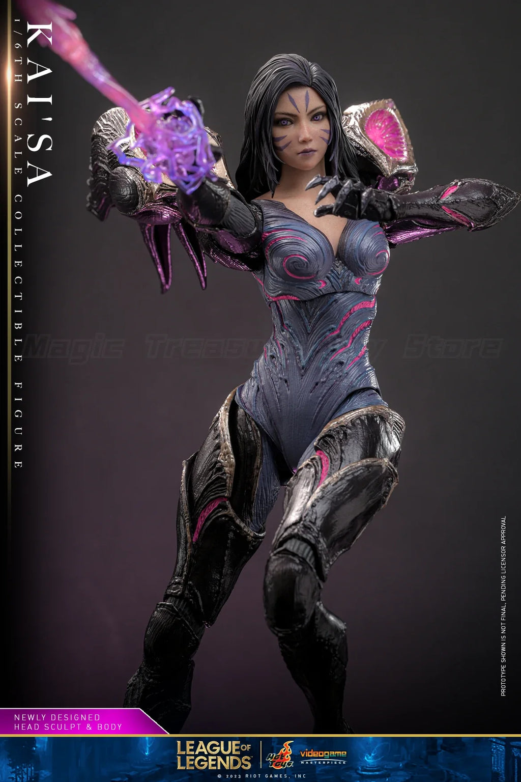 【MT】Hot Toys VGM57 "League of Legends" LOL KaiSa Daughter of The Void 1:6 Scale Collectible Doll Movable Model Toy Ornaments