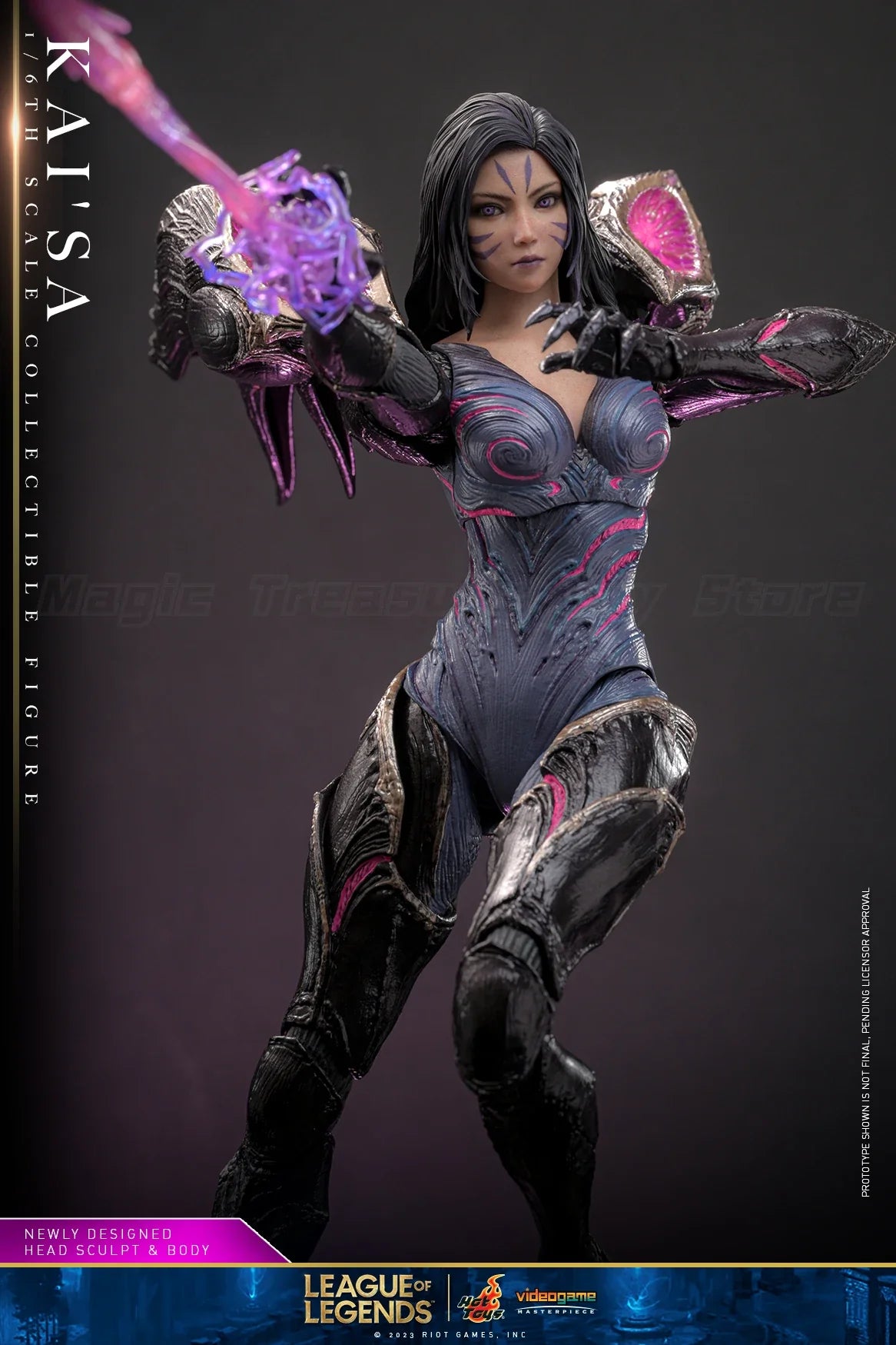 【MT】Hot Toys VGM57 "League of Legends" LOL KaiSa Daughter of The Void 1:6 Scale Collectible Doll Movable Model Toy Ornaments