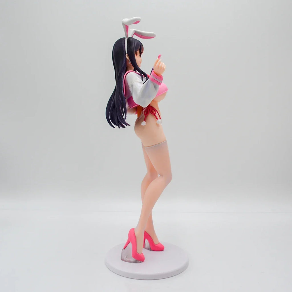 29cm JK Bunny Girl Uchino Sakura Love Injection Sexy Anime Figure FREEing B-STYLE KonoSuba Action Figure Hentai Model Doll Toys