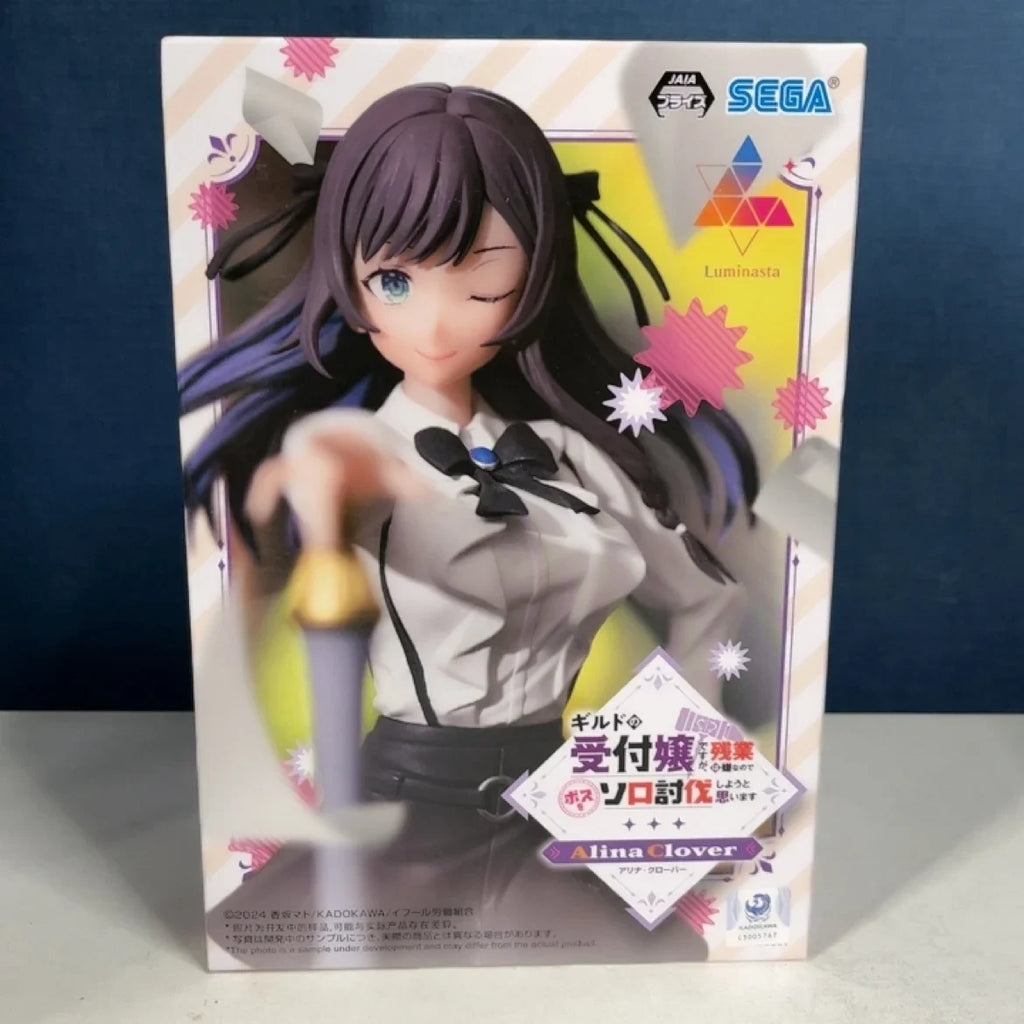 IN Stock Original SEGA Luminasta Alina Clover 15Cm Action Figure PVC Model Collectible Toys Genuine Kawaii Doll Gift Ornament