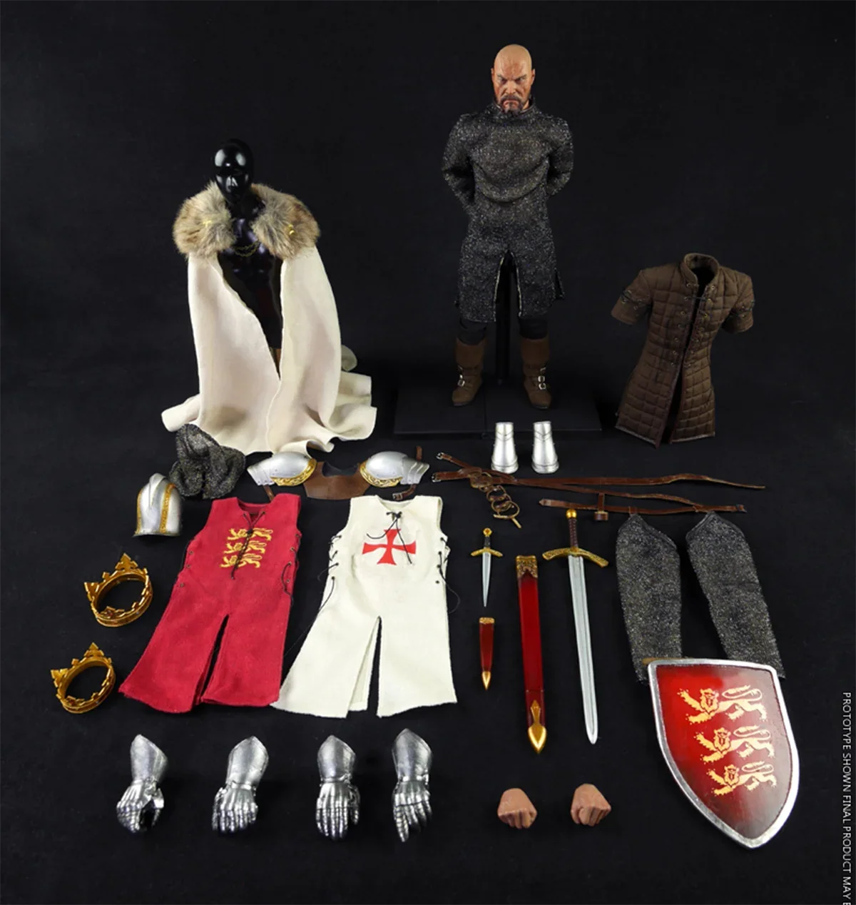 Original COOMODEL SE004 Richard the Lionheart 1/6 soldier Action Figure Model Toys 12-inch collection ornament gift