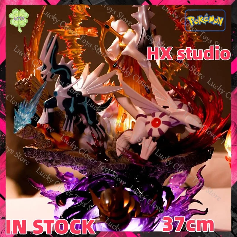 ã€IN STOCKã€‘HX stuido 37cm Pokemon ï»¿Ppap Four Legendary Beasts Set Figure With Light Anime Figures Collection Model Toys Gifts