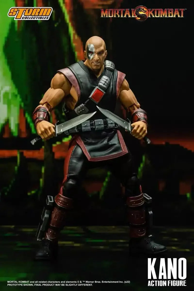 【Original】Mortal Kombat KANO DCMK13 1/12 Figure Model Collection Toy Gift
