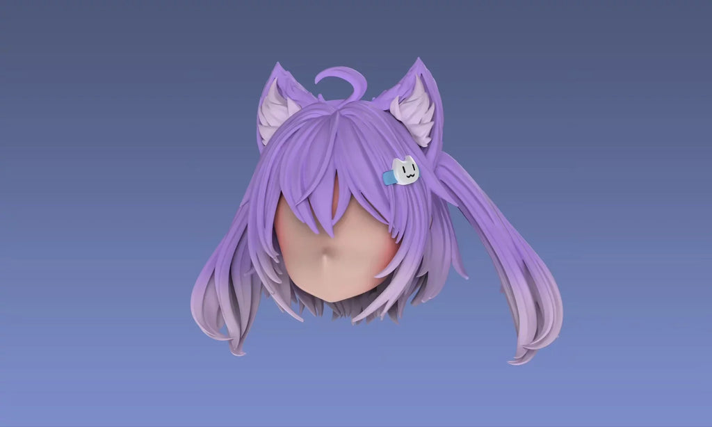【No Figure】1/12 Scale Female Soldier Kotobukiya Hairstyle Cat Conversion Parts Accessories For 6in Kotobukiya Action Figure Mo