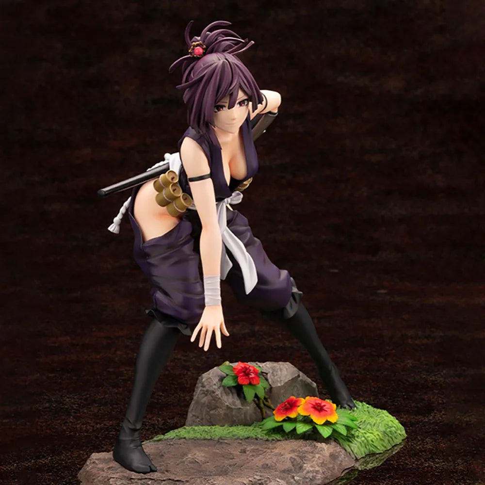Original in Stock Kotobukiya ARTFX J Jigoku Raku Yuzuriha Anime Figure Action Figure Collection Series Model Toys Garage Kit