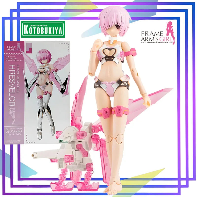 Kotobukiya Original Frame Arms Girl Series《MASTERFILE BOX Griffon: Elemental Sprite》Figure Assembly Model Toys Collectible Model