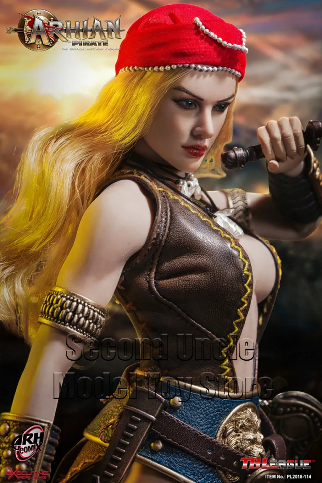 TBLeague PHICEN PL2018-114 1/6 Arhian Pirate 12'' Female Soldier Action Figure Full Set Collectible Model Toys Gift