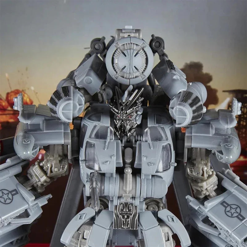 100% In Stock Original Hasbro SS08 Decepticon Blackout L Autobot Robot Model Anime Collection Toys Action Figures