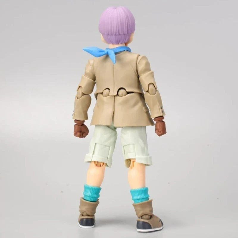 Bandai Dragon Ball PB SHF Trunks Duragus Saiyan Soul Limit GT Doll Figure Collection Gift