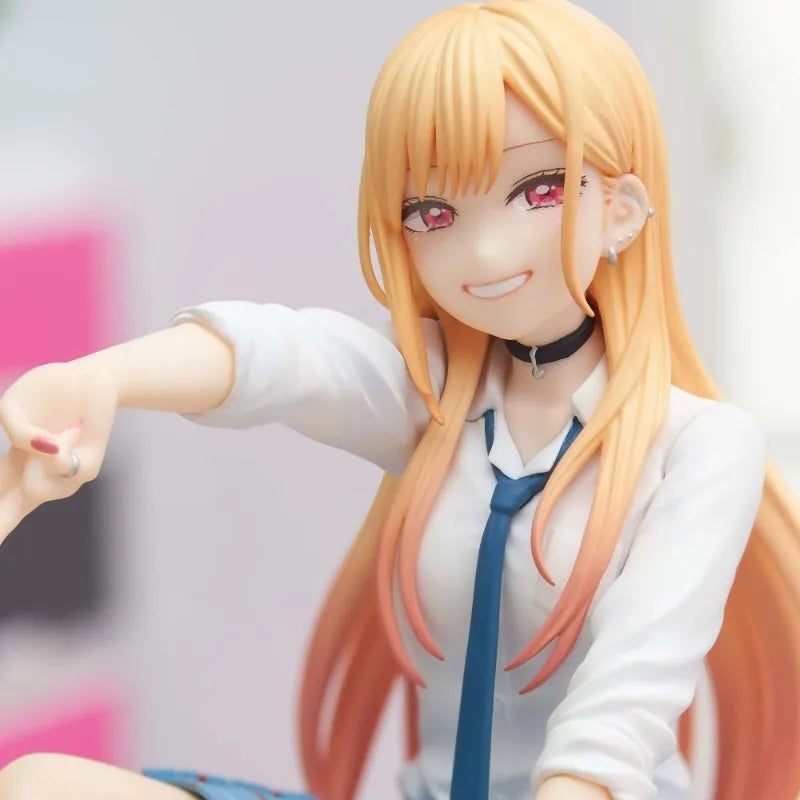 Bandai Japanese Comics Kitagawa Marin Beautiful Girl Anime Model Trendy Kids Toy Action Figure Gift Desktop Ornaments Collection