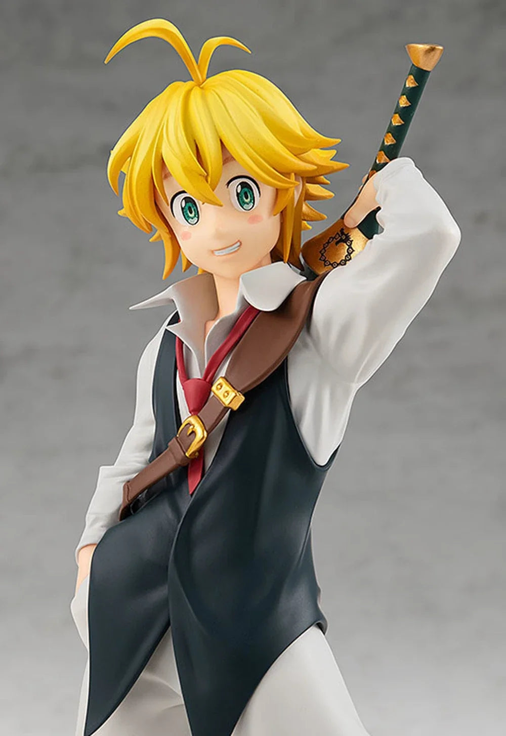 15CM Anime Meliodas King Model Character Doll Pillow Poses Carrying Sword Action Figure PVC Action Figure Collection Gift