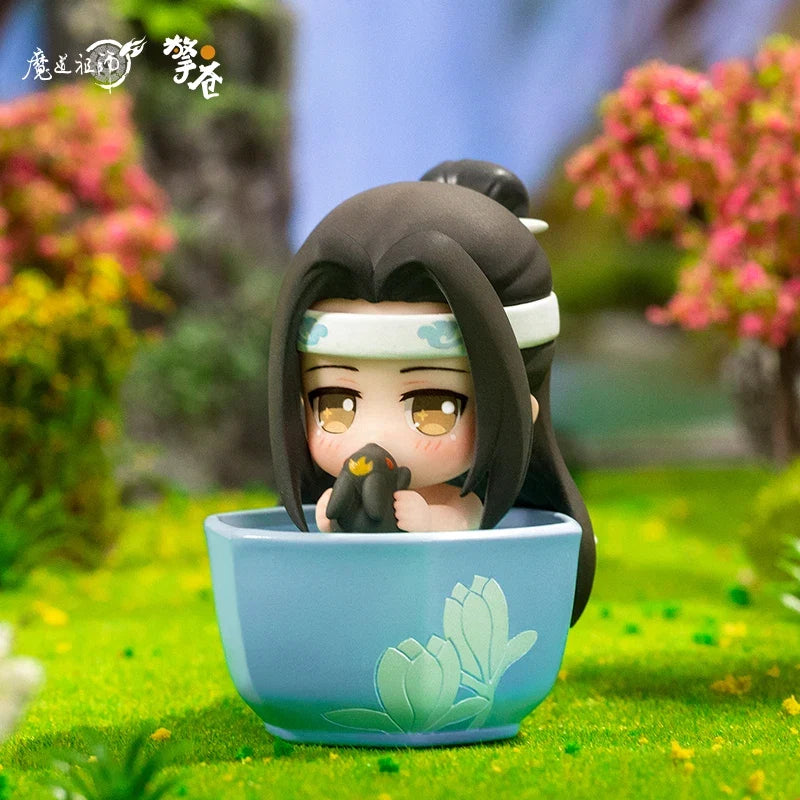 Mo Dao Zu Shi Wei Wuxian Lan Wangji Action Figure Collection Model Doll Anime Cosplay Toy Colletible Figurals Christmas Gift 7cm