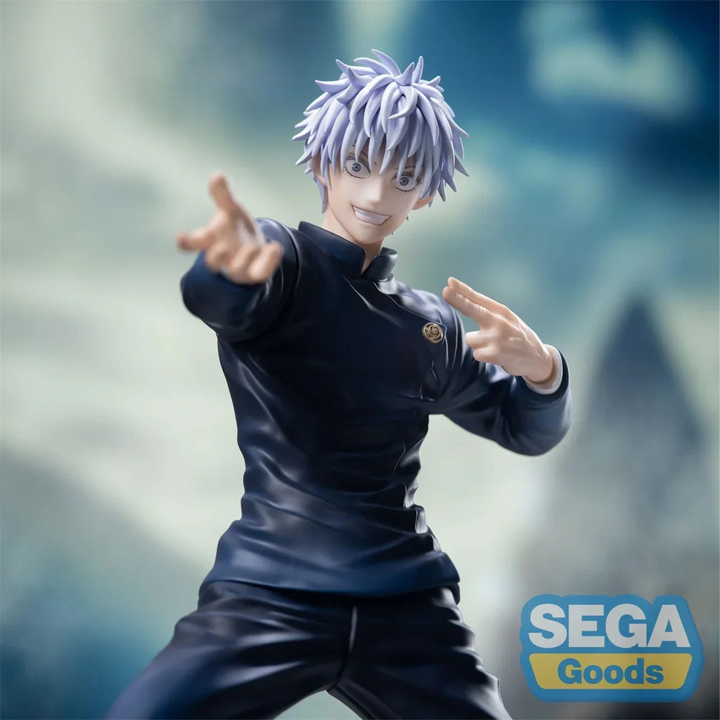 In Stock SEGA Luminasta Jujutsu Kaisen: Hidden Inventory Satoru Gojo -Fierce Battle- PVC 17CM Anime Action Figures Model Toy