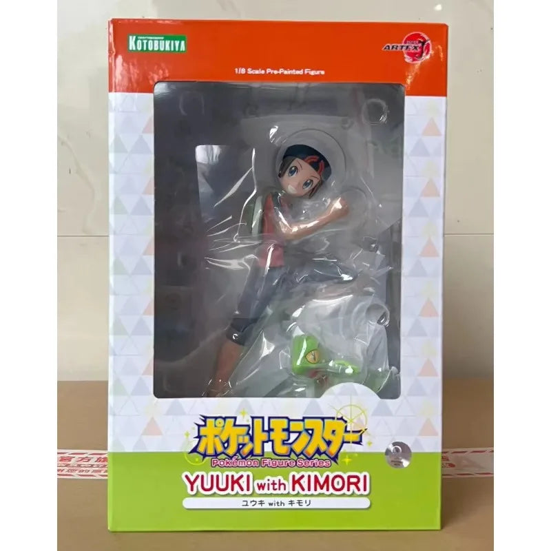 In Stock Original Kotobukiya Pokemon Figure Series Yuuki with Klmori PVC 1/8 Scale Pre Painted Figure Anime Figures Toys Models