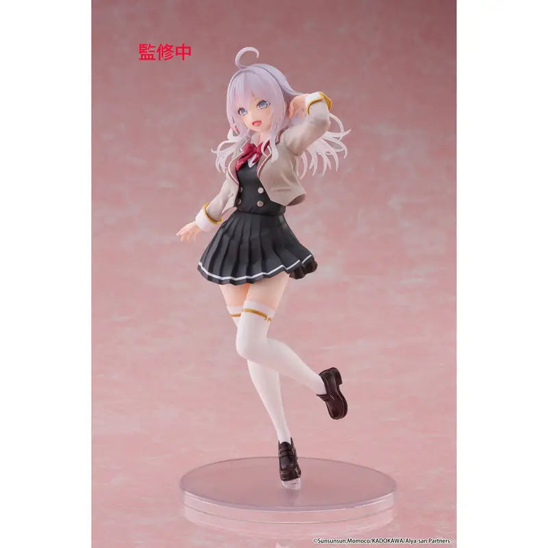 Taito The Deskmate Alya Who Sometime Whispers Sweet Words In Russian Anime Action Figure Holiday Gift