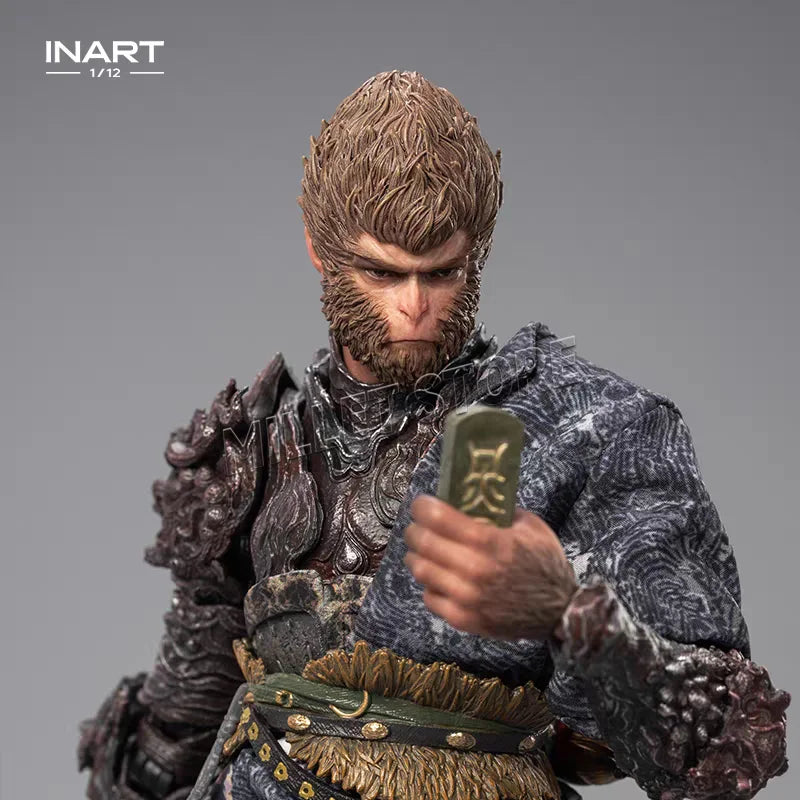 100% Original Inart Black Myth Wukong The Destined One in The Bronze Armor Set 1/12 Standard Ver Deluxe Ver Model Toys