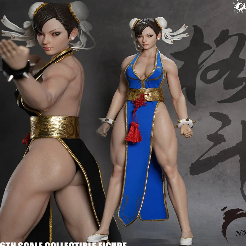 In Stock PLAY TOY P023 1/6 Scale FIGHTER Girl Chun-Li Fighting Goddess 2.0 Collection 12" Action Figure Full Set Model Toys
