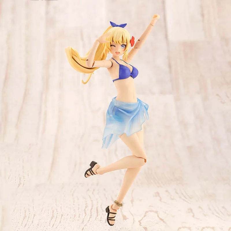 Kotobukiya Creative Color Girls Garden Model Kit Sousaishojoteien Ritsuka Saeki Swim Anime Figure Action Figures Toy Boys Gift