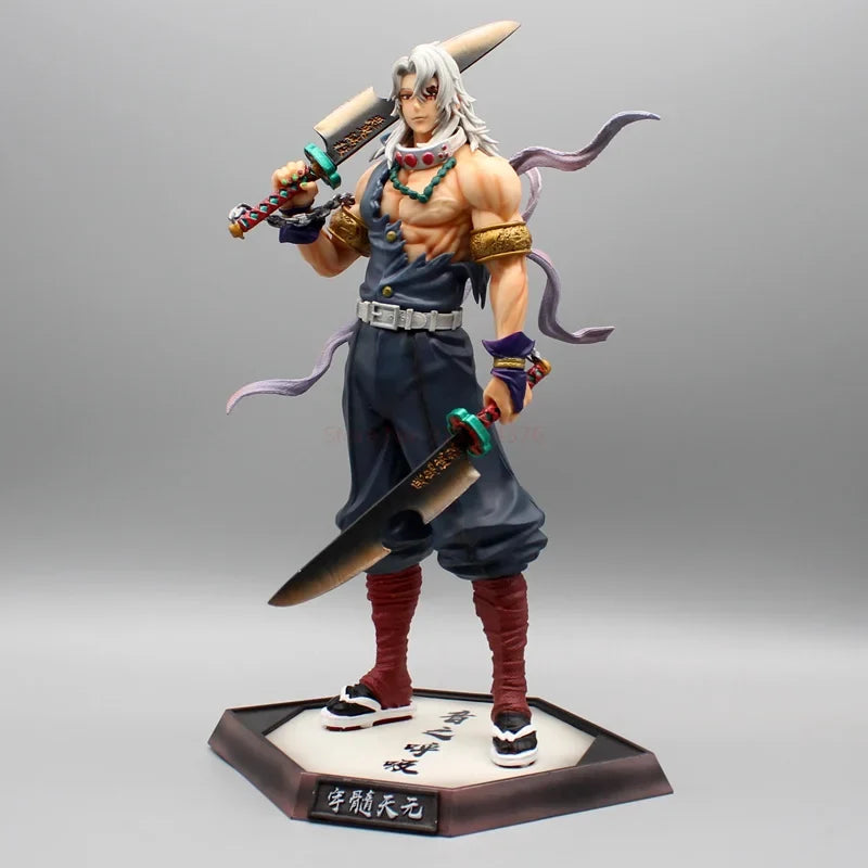 100%Genuine Demon Slayer Anime Figure Uzui Tengen Figures Sound Hashira Figurine Model Doll Collect Desk Decor Toy In Stock