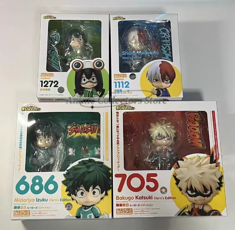 Good Smile Original GSC My Hero Academia Midoriya Izuku Bakugou Katsuki Todoroki Shoto Himiko Toga Dabi Anime Figures